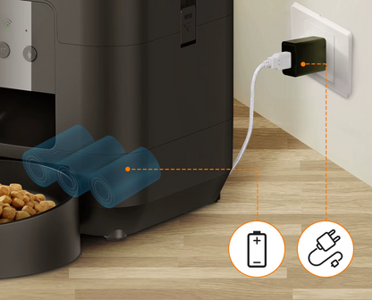 PawLeafy™ - Smart WiFi Pet Feeder for Dogs and Cats