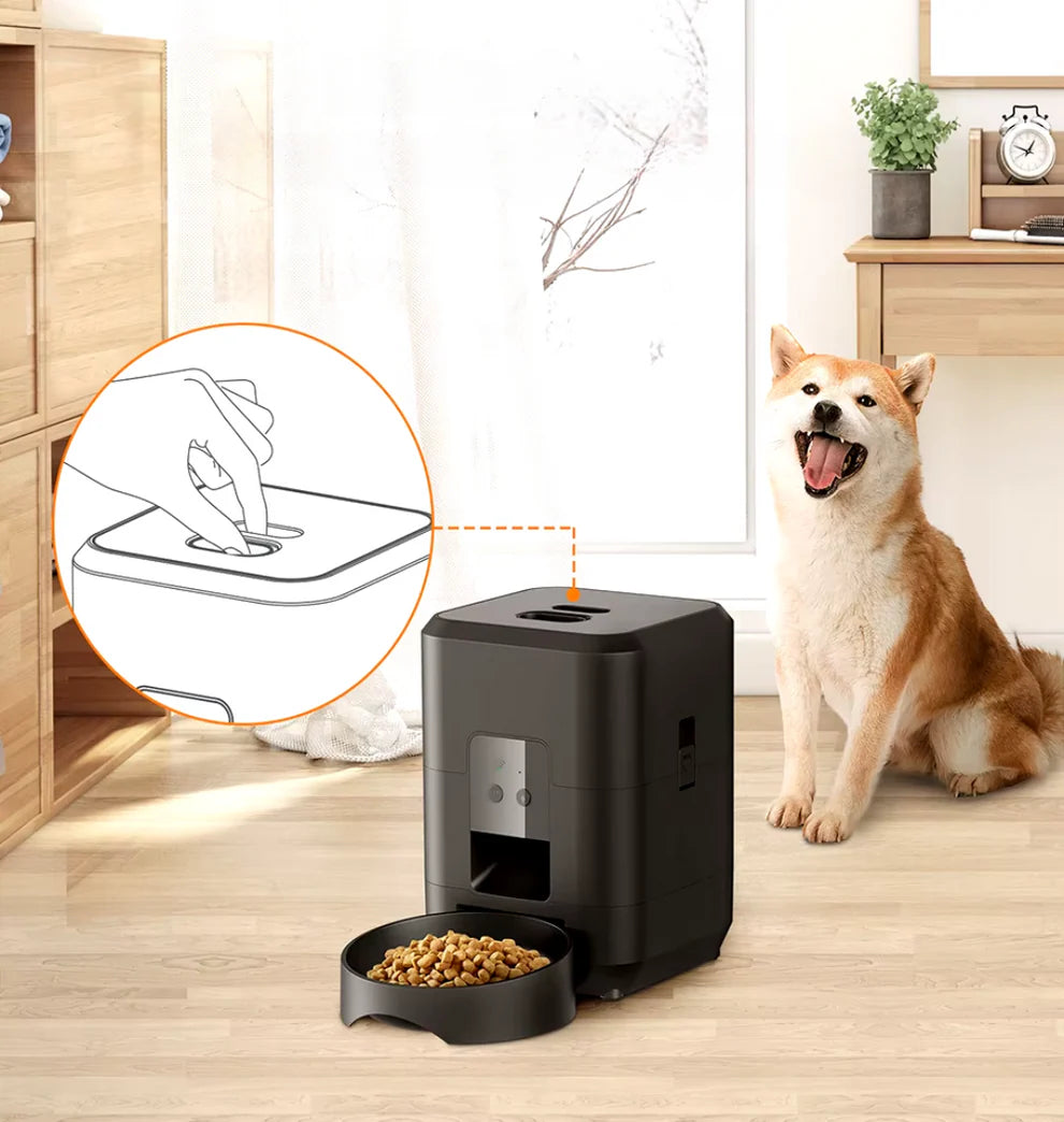PawLeafy™ - Smart WiFi Pet Feeder for Dogs and Cats
