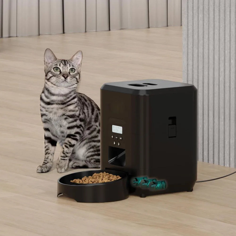 PawLeafy™ - Smart WiFi Pet Feeder for Dogs and Cats