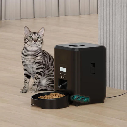 PawLeafy™ - Smart WiFi Pet Feeder for Dogs and Cats