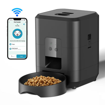 PawLeafy™ - Smart WiFi Pet Feeder for Dogs and Cats